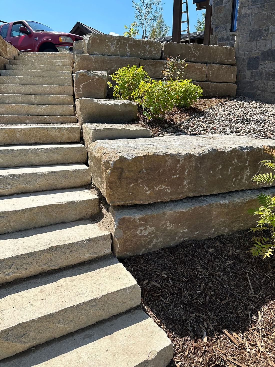 Dover Shell Natural — natural stone project