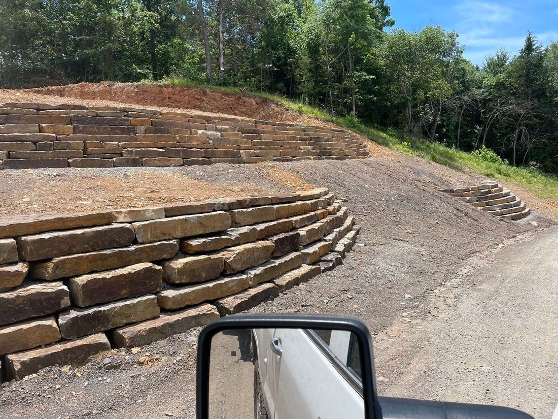 Beam Rock — natural stone project