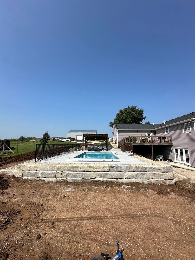 Dover Shell Grey — natural stone project