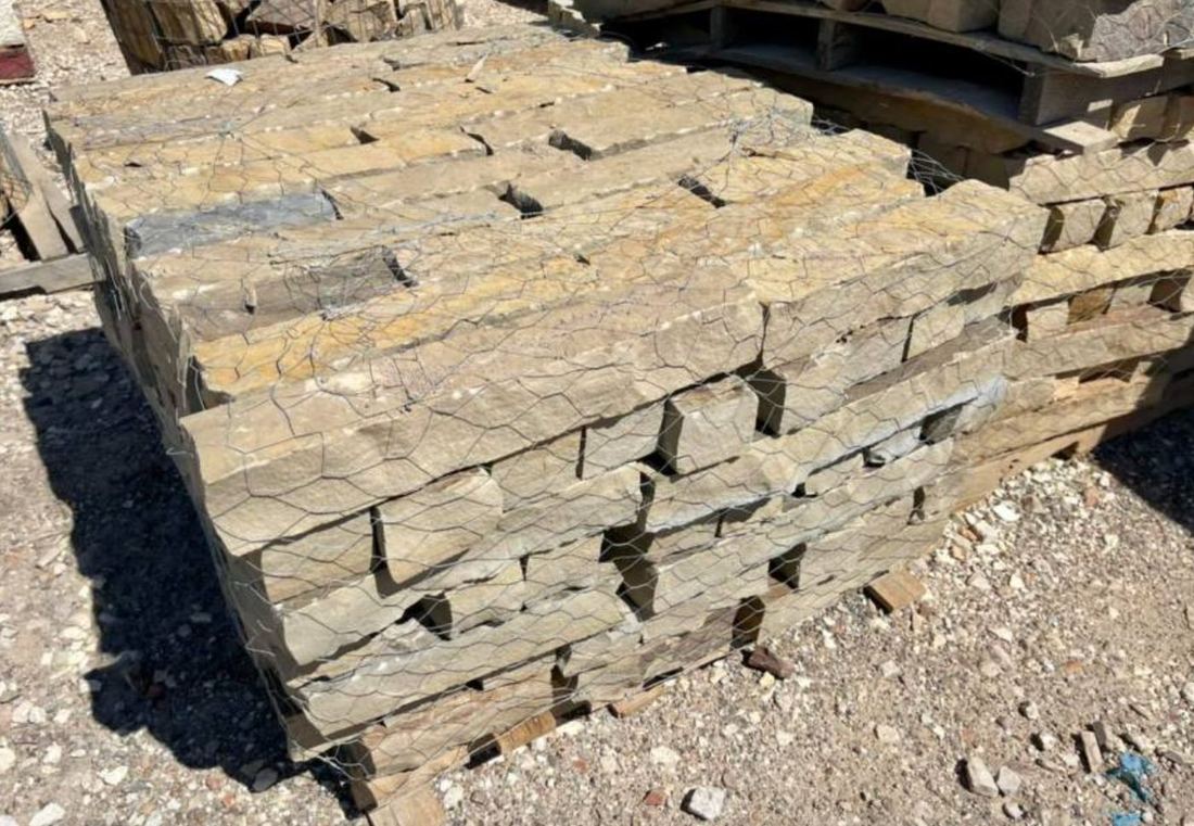 Cameron Blue and Brown Stripstone — photo 2