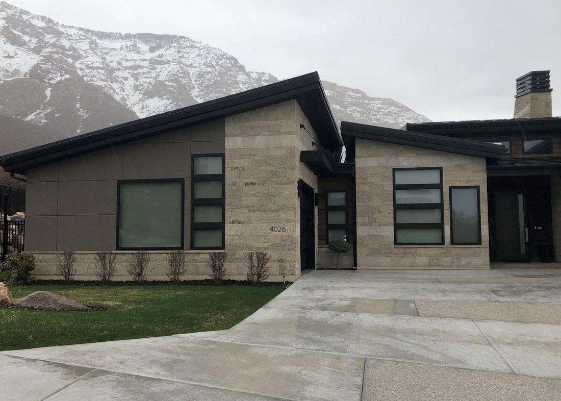 Flint Hills Variegated — natural stone project