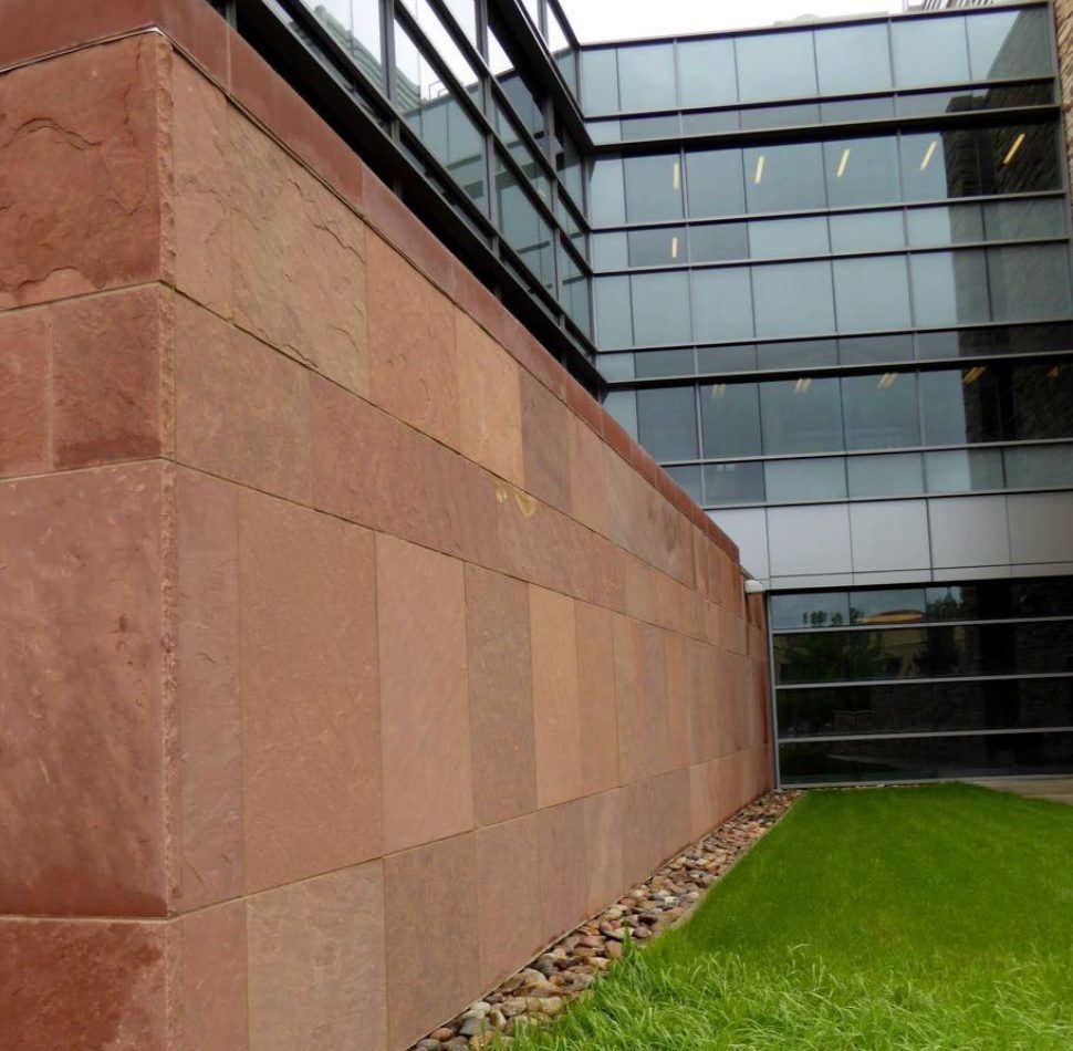 Colorado Rose — natural stone project