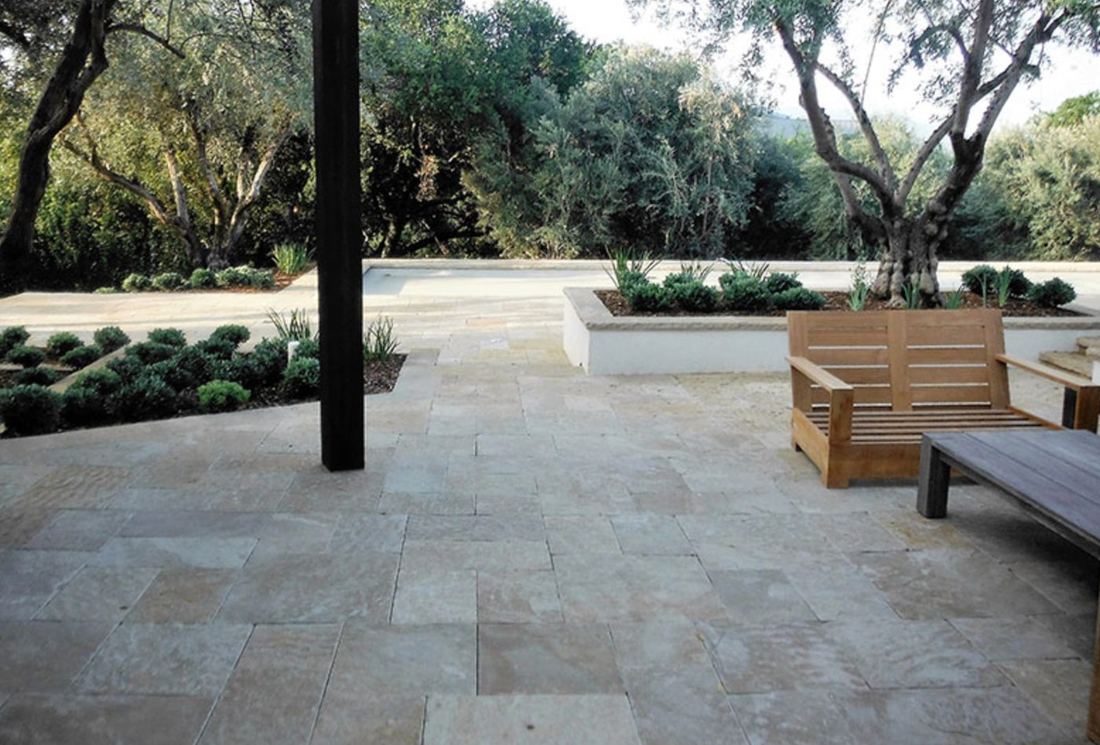 Fossil Creek Pavers — natural stone project